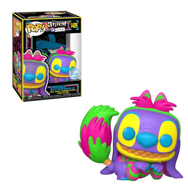 FUNKO POP STITCH as Cheshire Cat 1489 In box (11x16cm) …x6…X36